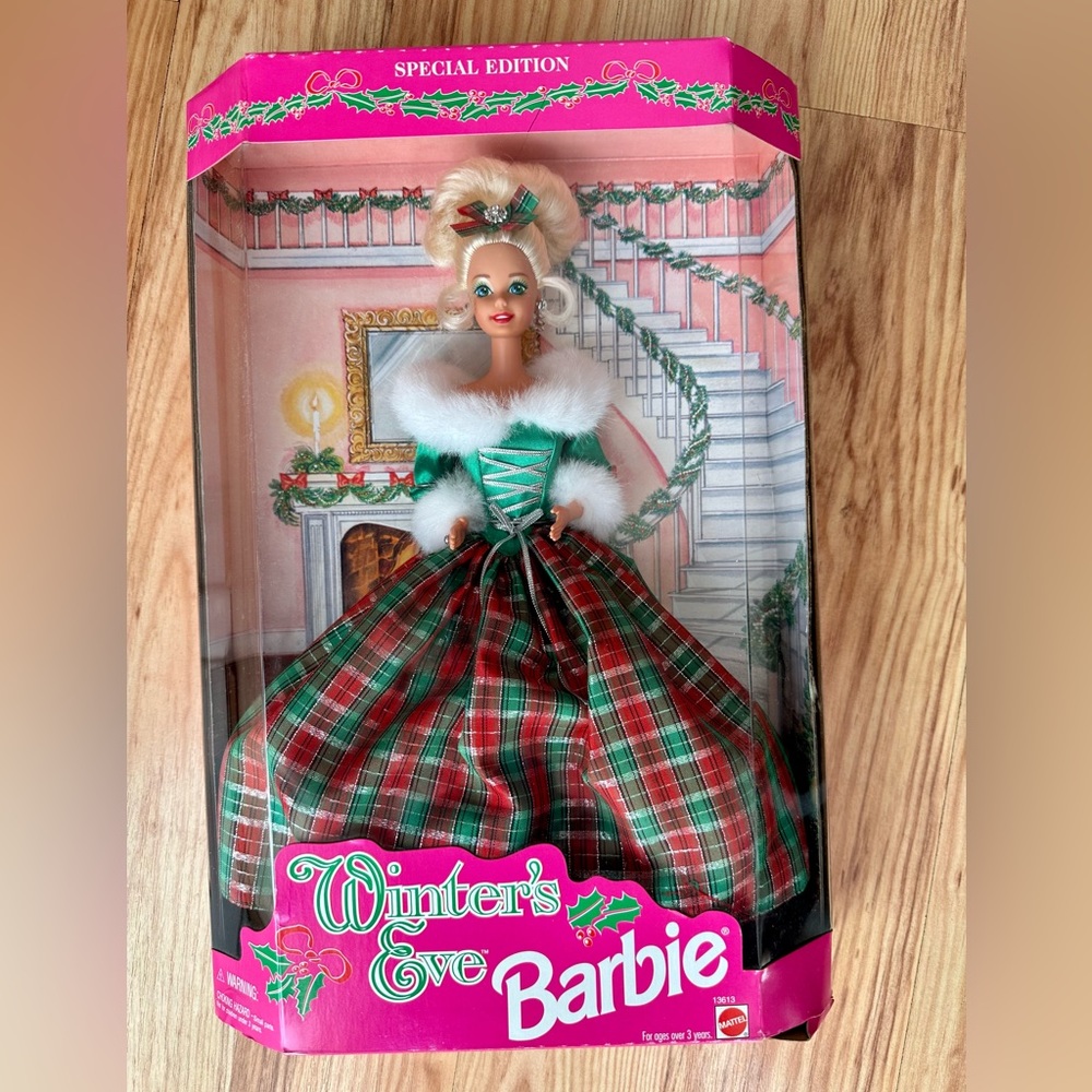 1994 Winter's Eve Barbie Special Edition Mattel 13613 New Sealed